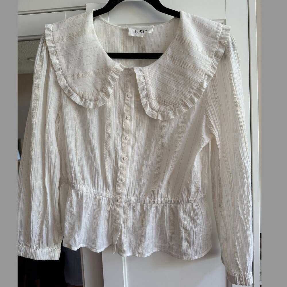 Ba&sh - Vany shirt - off white - size M (S)/ 2 (FR)